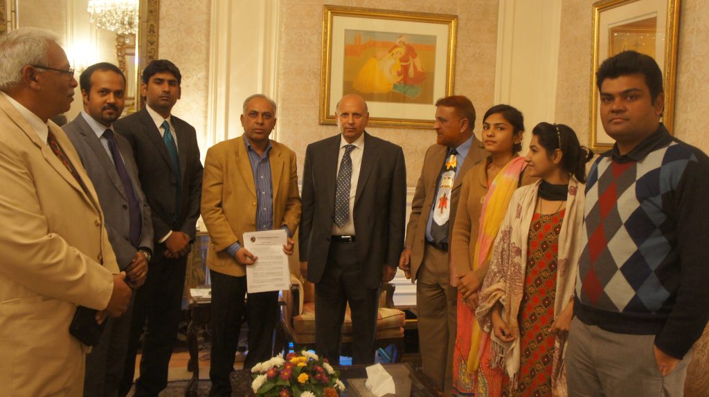 Governer House - Governer Muhammad Sarwar - Samaritan's Fellowship Foundation