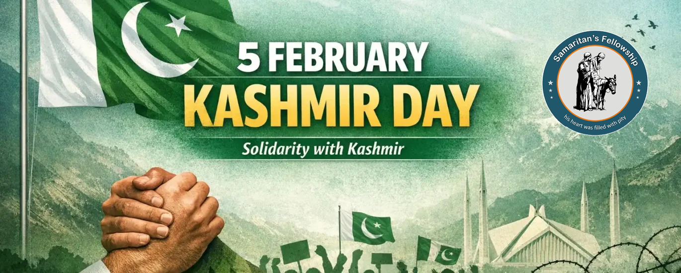 Kashmir Solidarity Day: Freedom, Human Rights & Civic Inclusion - Samaritan's Fellowship Foundation Pakistan (SFFP)