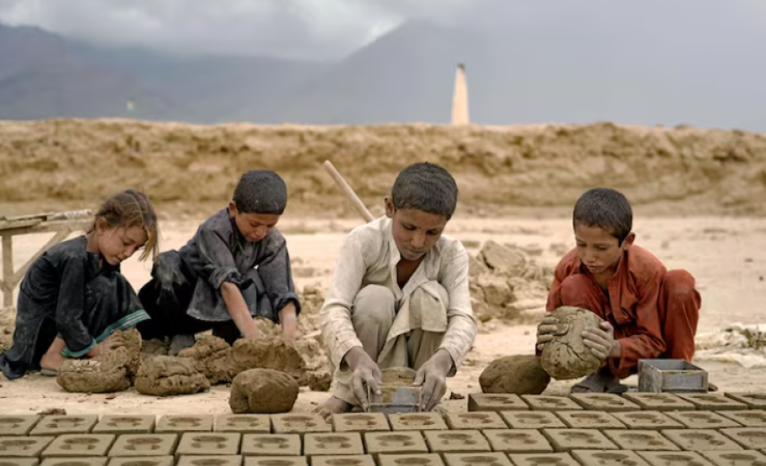 brick klin workers kids